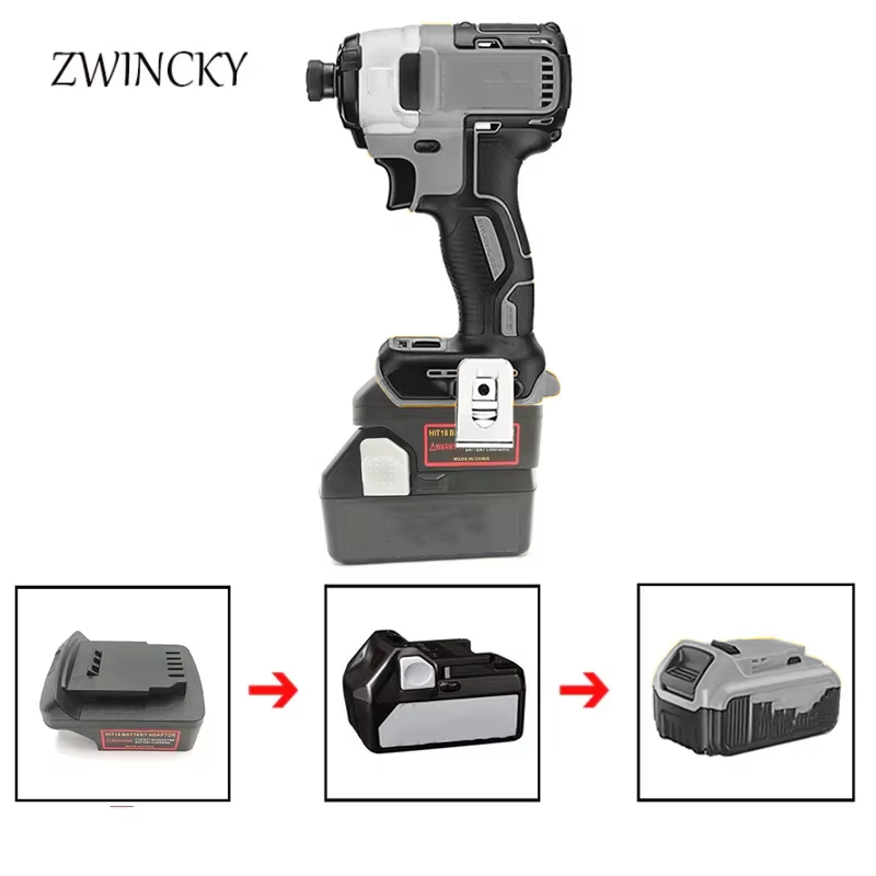 Power Tools Hitachi - Adaptor Konverter ZWINCKY Digunakan Untuk Baterai
