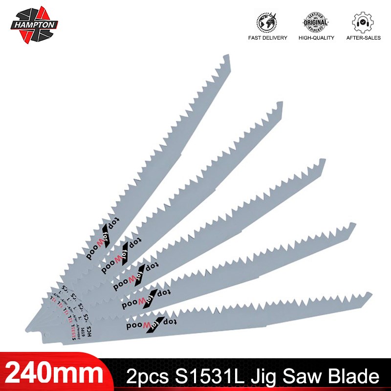 Power Tools Jigsaw - Pisau Gergaji HAMPTON 2 Buah S1531L