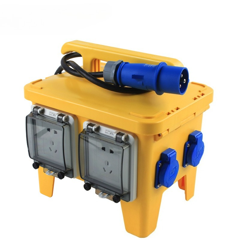 Power Tools Exhibition - Kotak distribusi portabel 12 posisi tahan