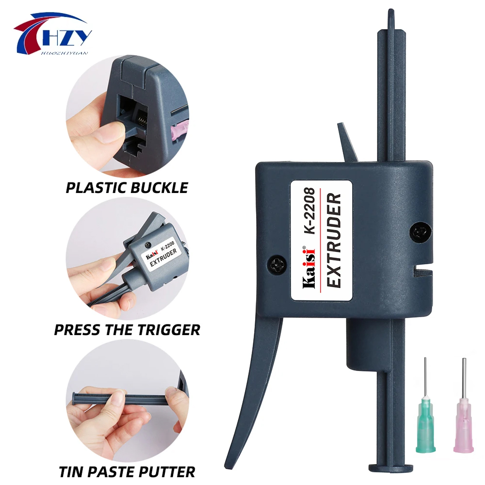 Power Tools Green Color - Kaisi K-2208 TubeMate Ekstruder Pasta Solder