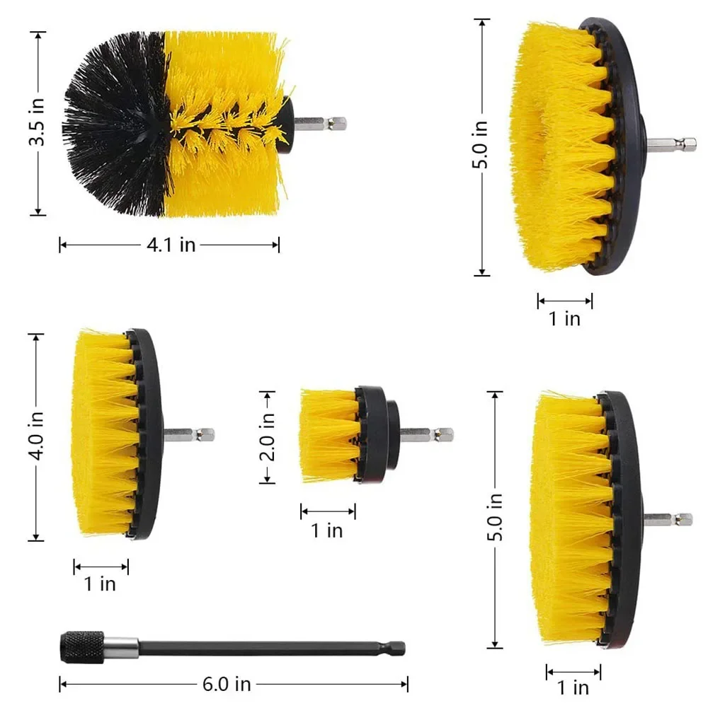 Set lampiran sikat bor, Kit al - Power Tools Windows ulasan dan harga