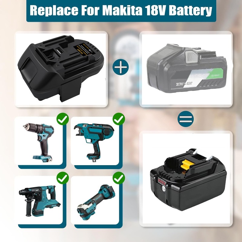 Adaptor Baterai ALASICKA HK18M - Power Tools Hitachi ulasan dan harga