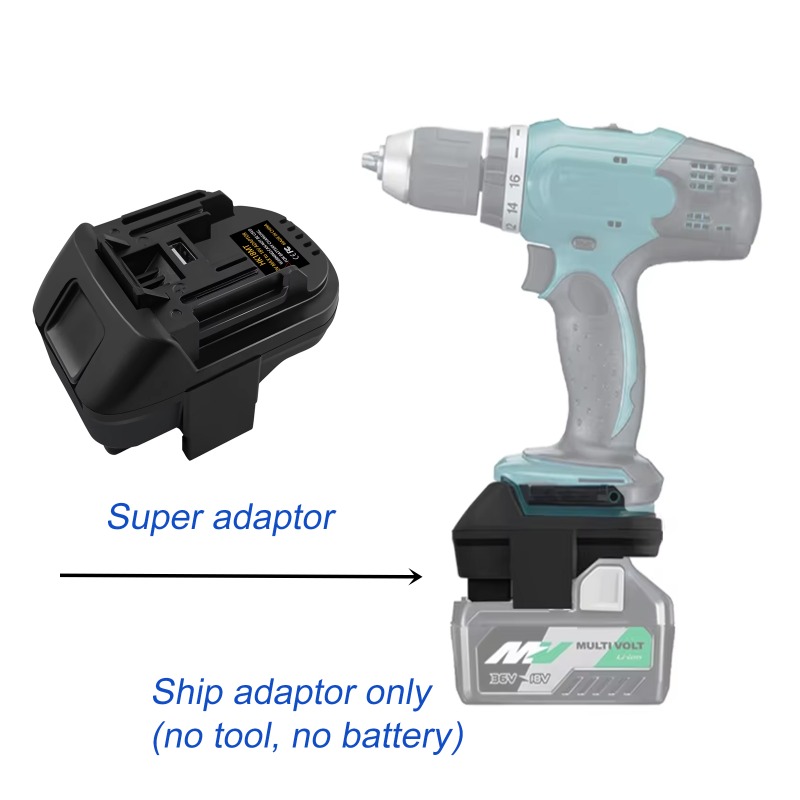 Adaptor Baterai ALASICKA HK18M - Power Tools Hitachi ulasan dan harga