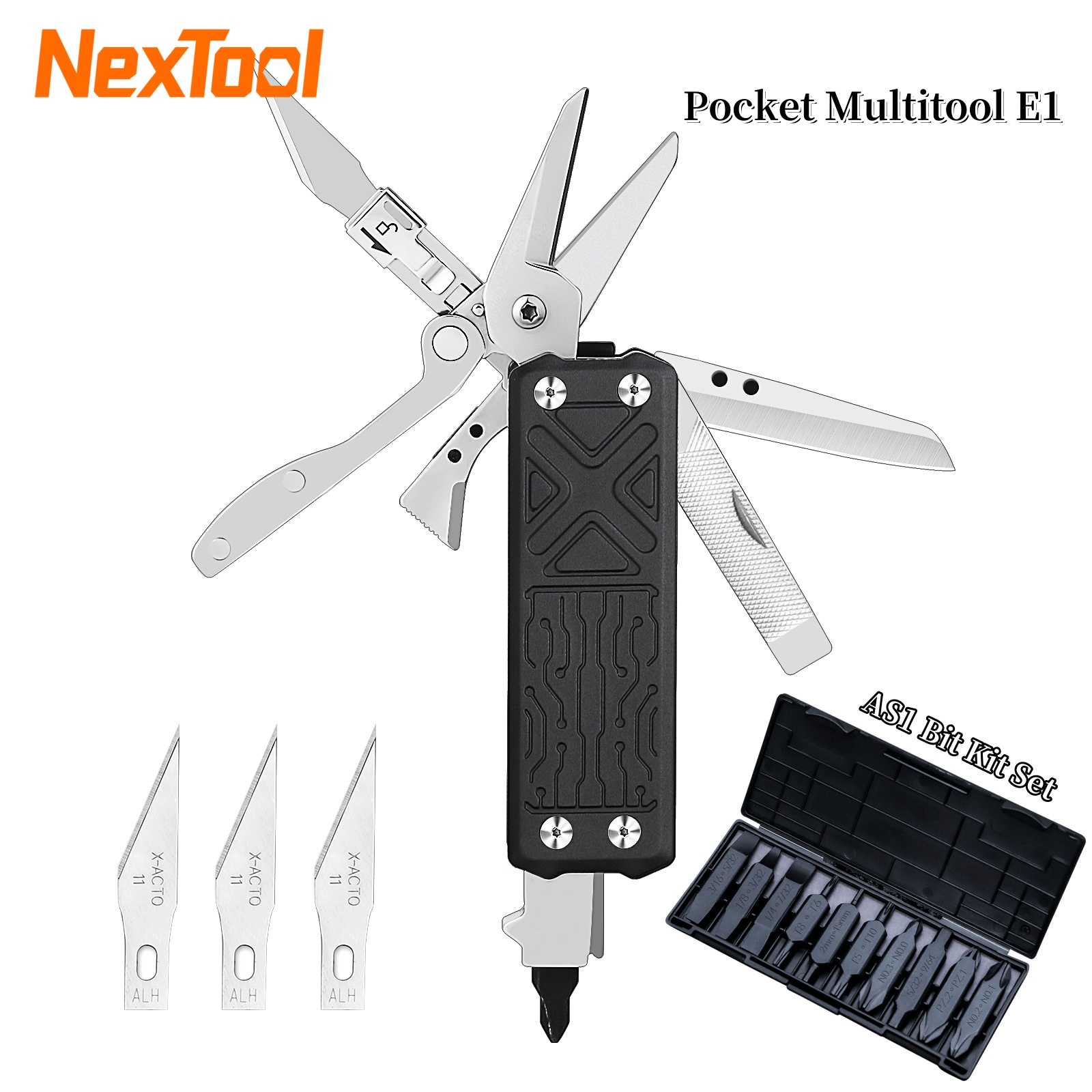 NexTool 10 In 1 kantong alat m - Xiaomi Power Tools ulasan dan harga