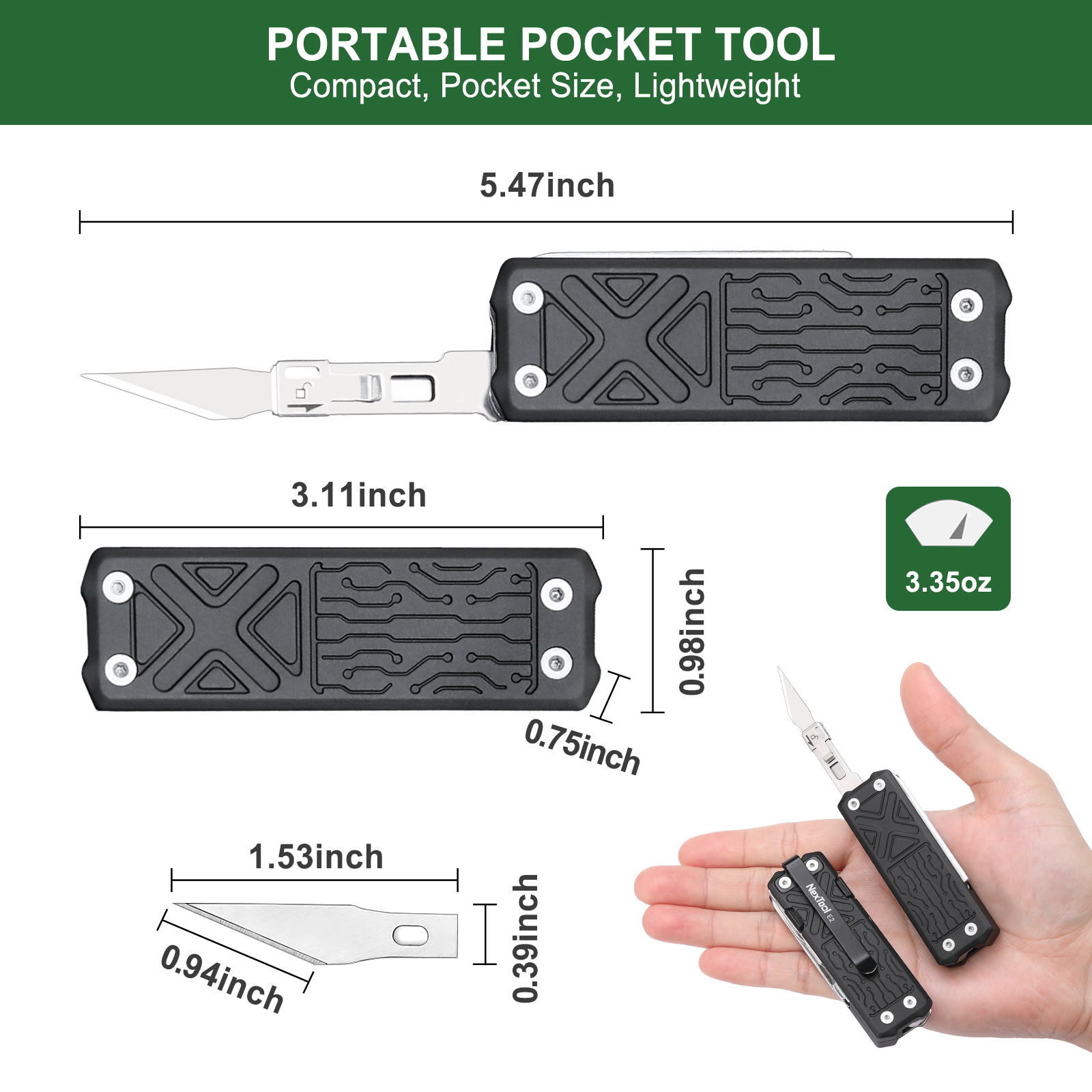 NexTool 10 In 1 kantong alat m - Xiaomi Power Tools ulasan dan harga
