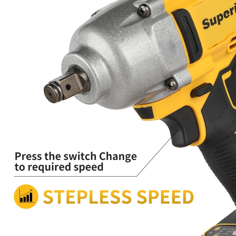 Kunci Impack Tanpa Kabel Brush - Power Tools In Construction ulasan dan harga