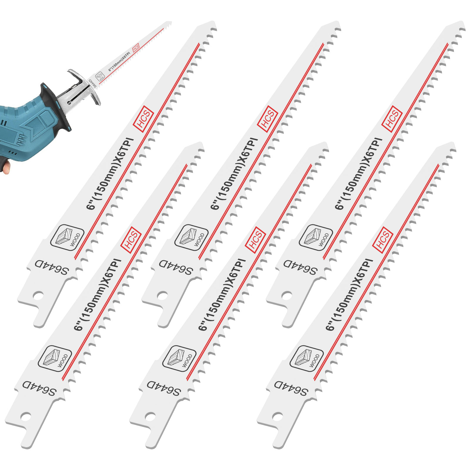 5 Buah Pisau Gergaji Bolak-bal - Power Tools Jigsaw ulasan dan harga