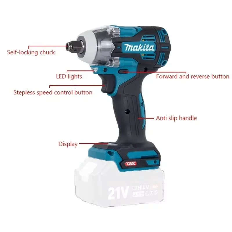 Makita TW004G 630N.m Mesin Obe - Cordless Drill Driver ulasan dan harga