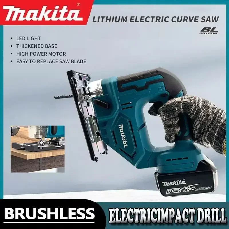 Makita DJV182 340W Jig Listrik - Power Tools Jigsaw ulasan dan harga