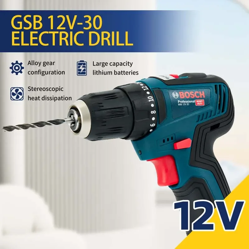 Bor Listrik Profesional Bosch- - Cordless Drill Driver ulasan dan harga