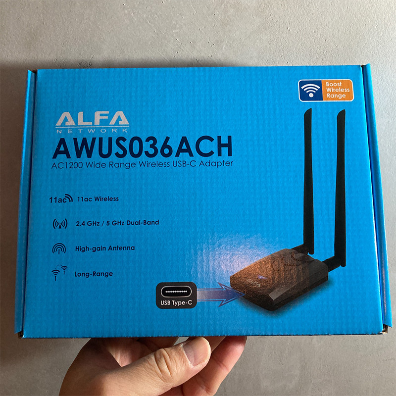 ALFA AWUS036ACH Baru Menggunak - Power Tools For Linux ulasan dan harga