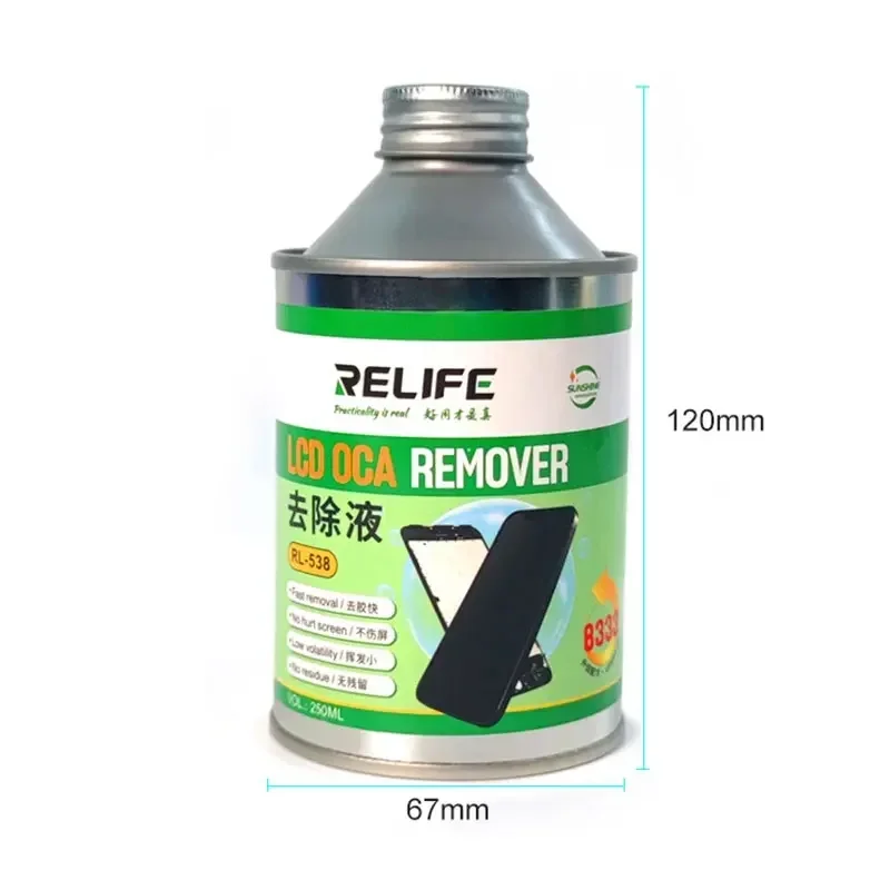 RELIFE RL-538 8333 250ML Layar - Xiaomi Power Tools ulasan dan harga