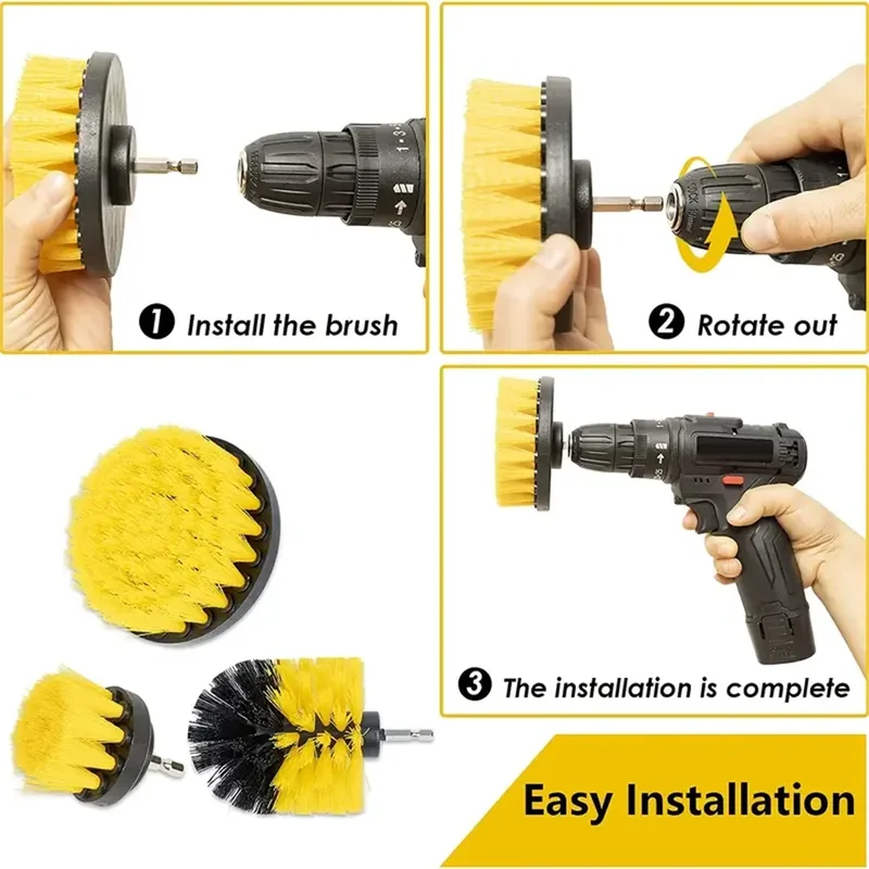3 pcs/set set sikat bor alat p - Power Tools On Sale ulasan dan harga