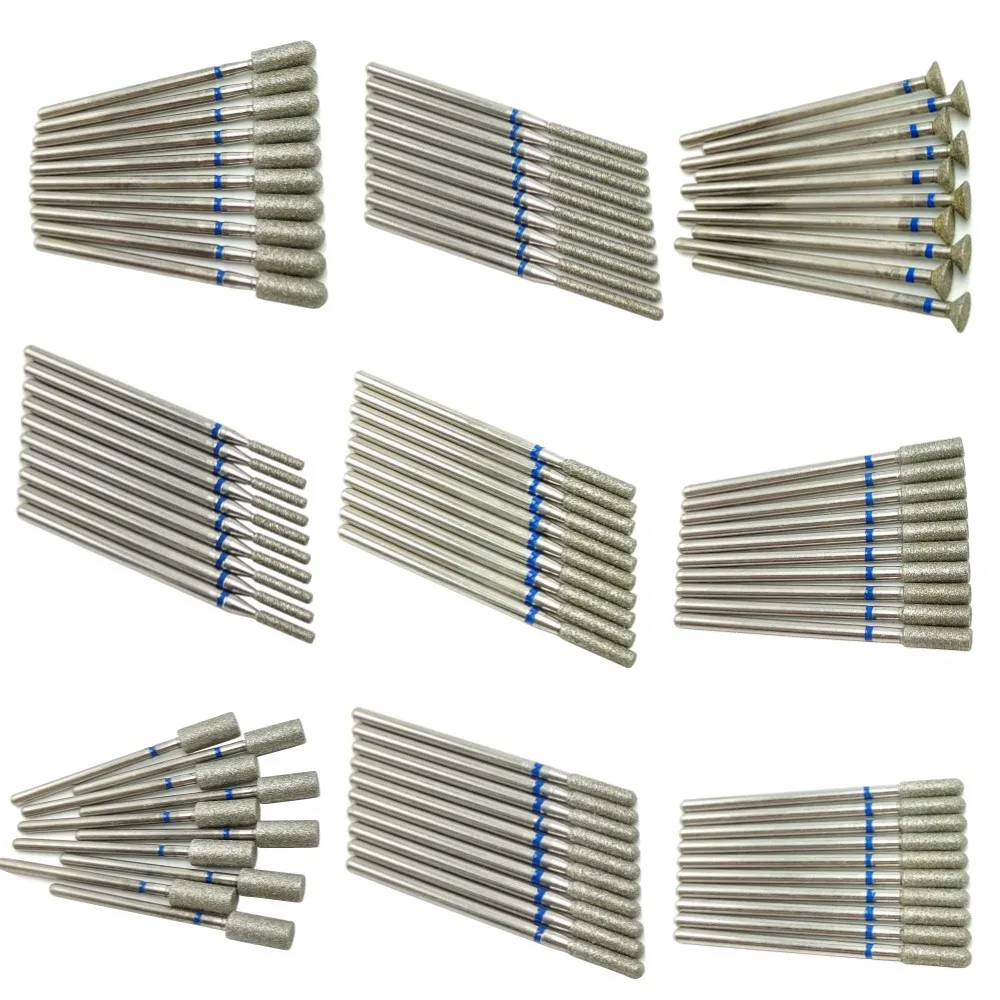 10 Buah/Set Mata Bor Kuku Berl - Power Tools On Sale ulasan dan harga