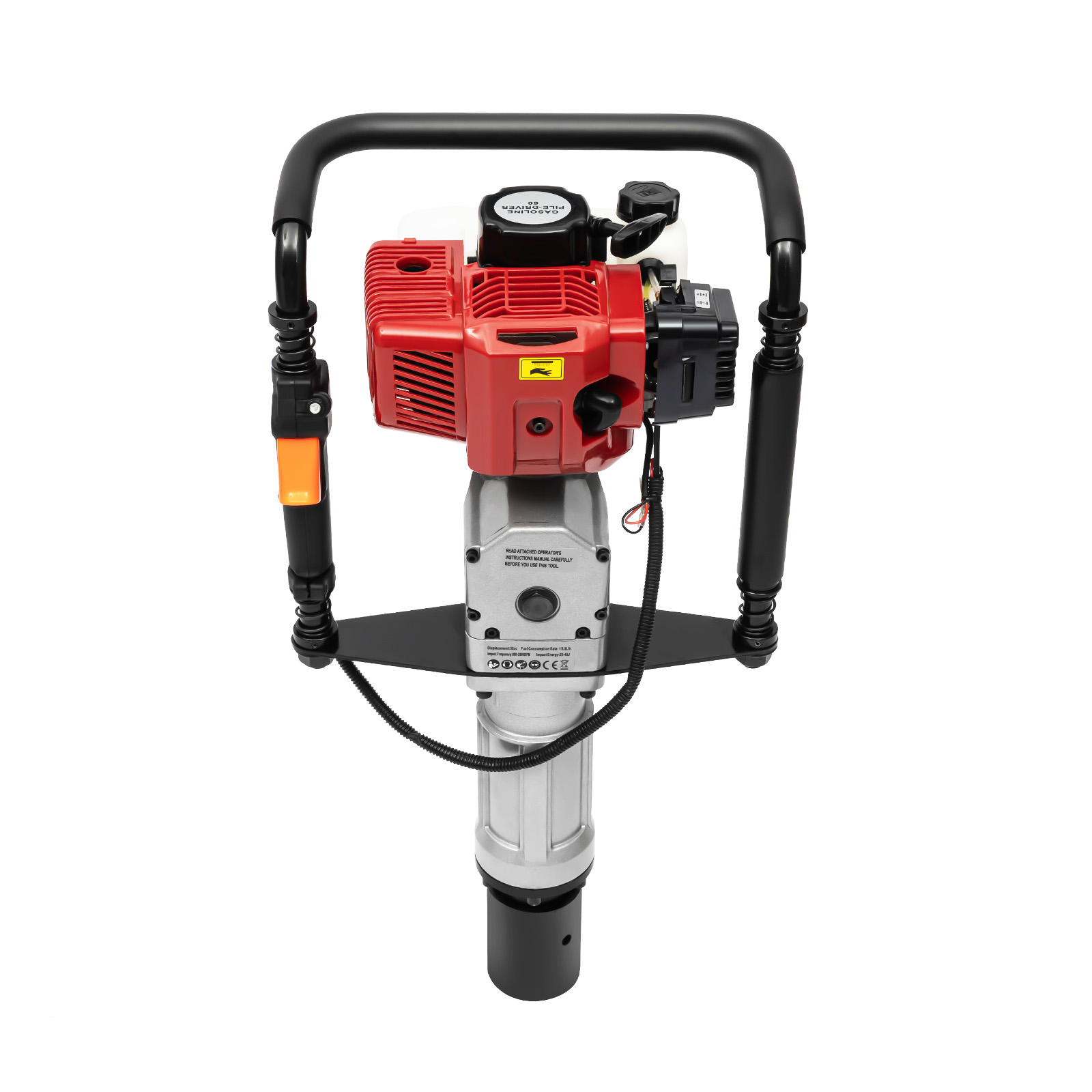 52CC 2-Stroke Gas Post Driver, - Power Tools In Construction ulasan dan harga