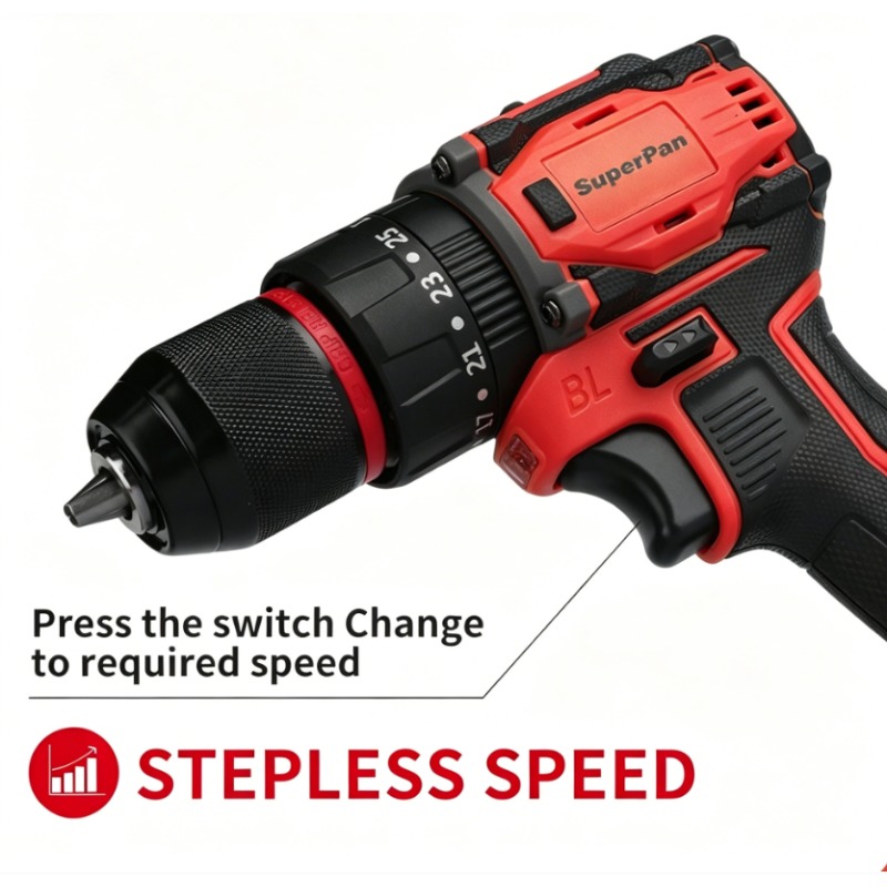 Superpan 60Nm Bor Tanpa Kabel  - Cordless Drill Driver ulasan dan harga