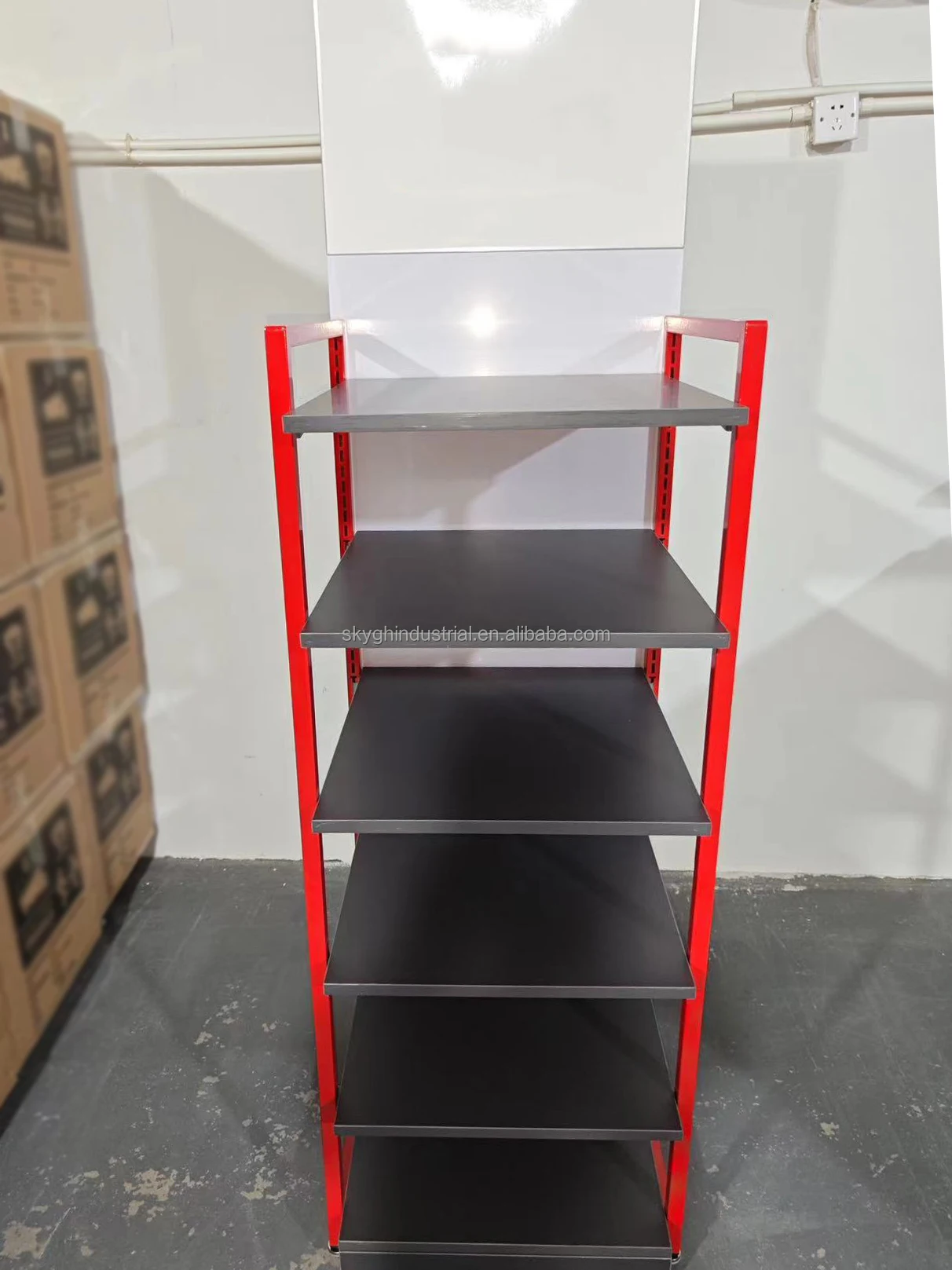 Rak Display Logam Putar Berger - Power Tools Exhibition ulasan dan harga