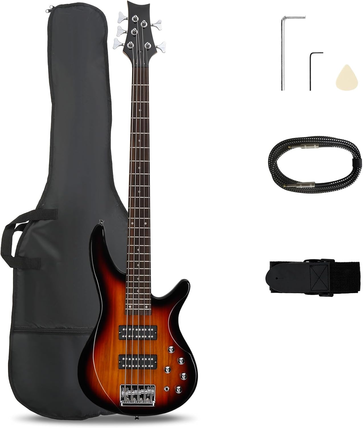 Gitar Bass Elektrik 5 Senar, U - Power Tools Total ulasan dan harga