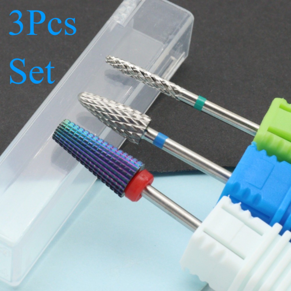 3Pcs Set Mata Bor Kuku Warna-w - Power Tools Total ulasan dan harga